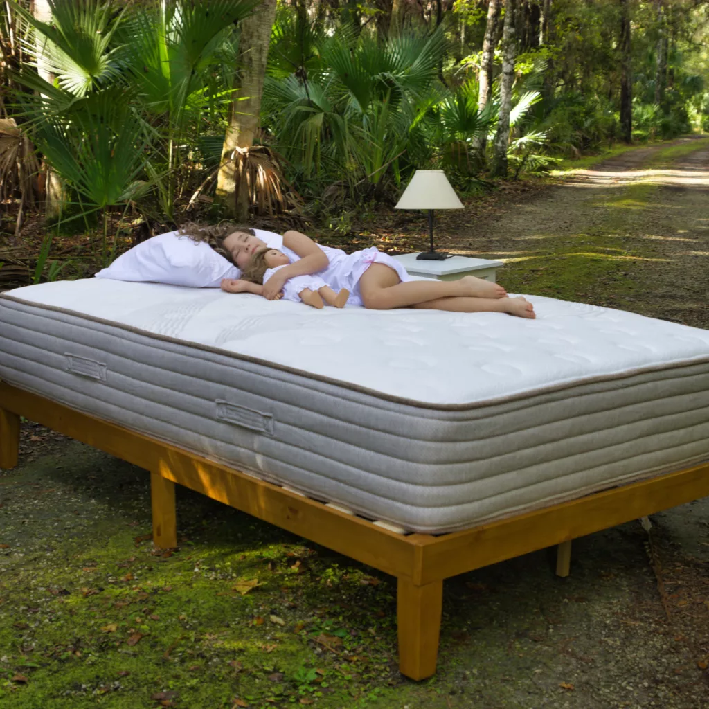 affordable organic bed solapedic eco choice daughter sleeping square large
