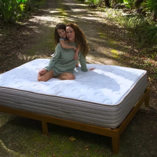 affordable organic bed solapedic eco choice mother daughter square large