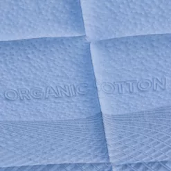 organic bed solapedic verde choice product close up organic cotton square large