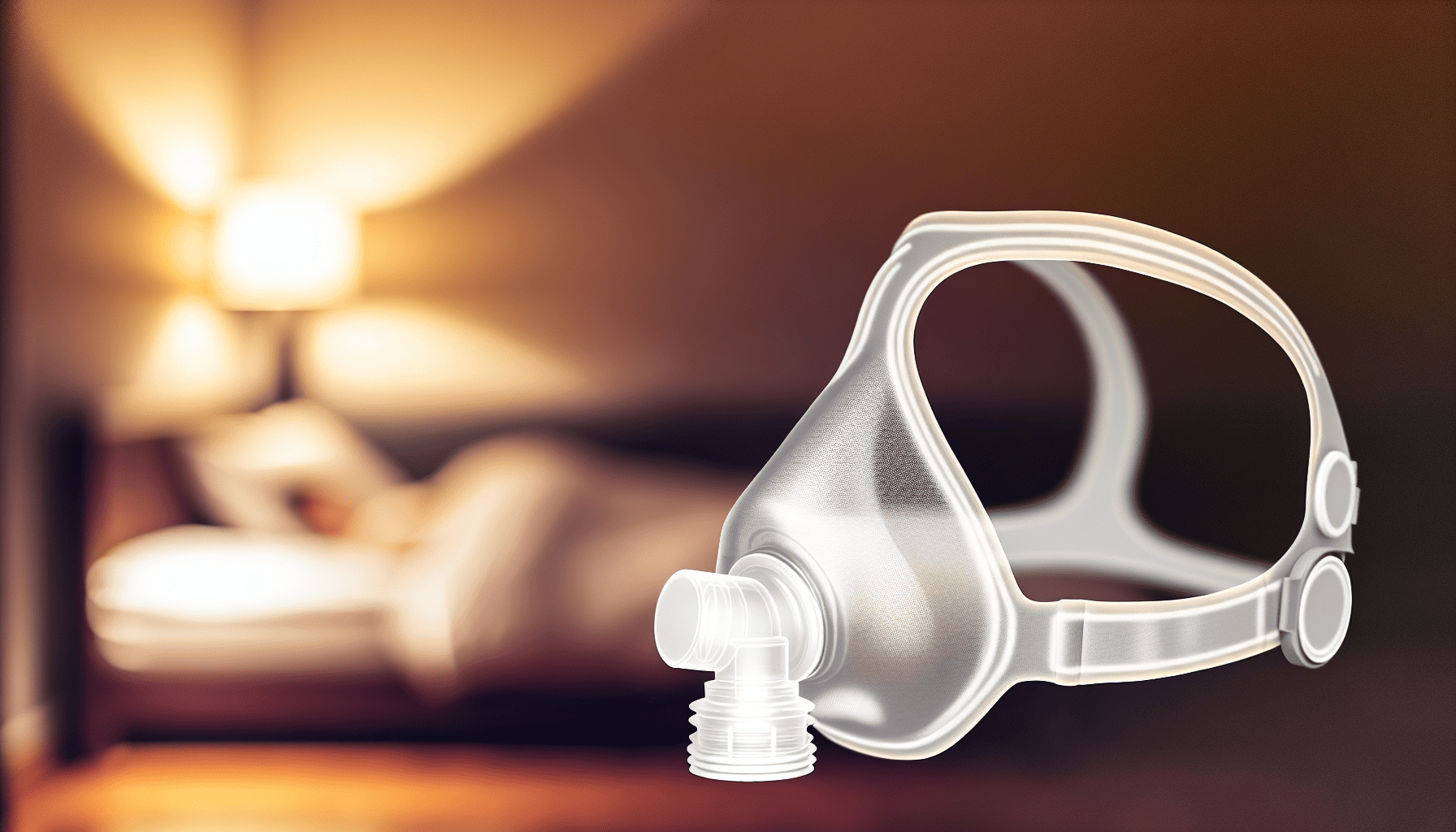 Nasal pillow mask for stomach sleepers