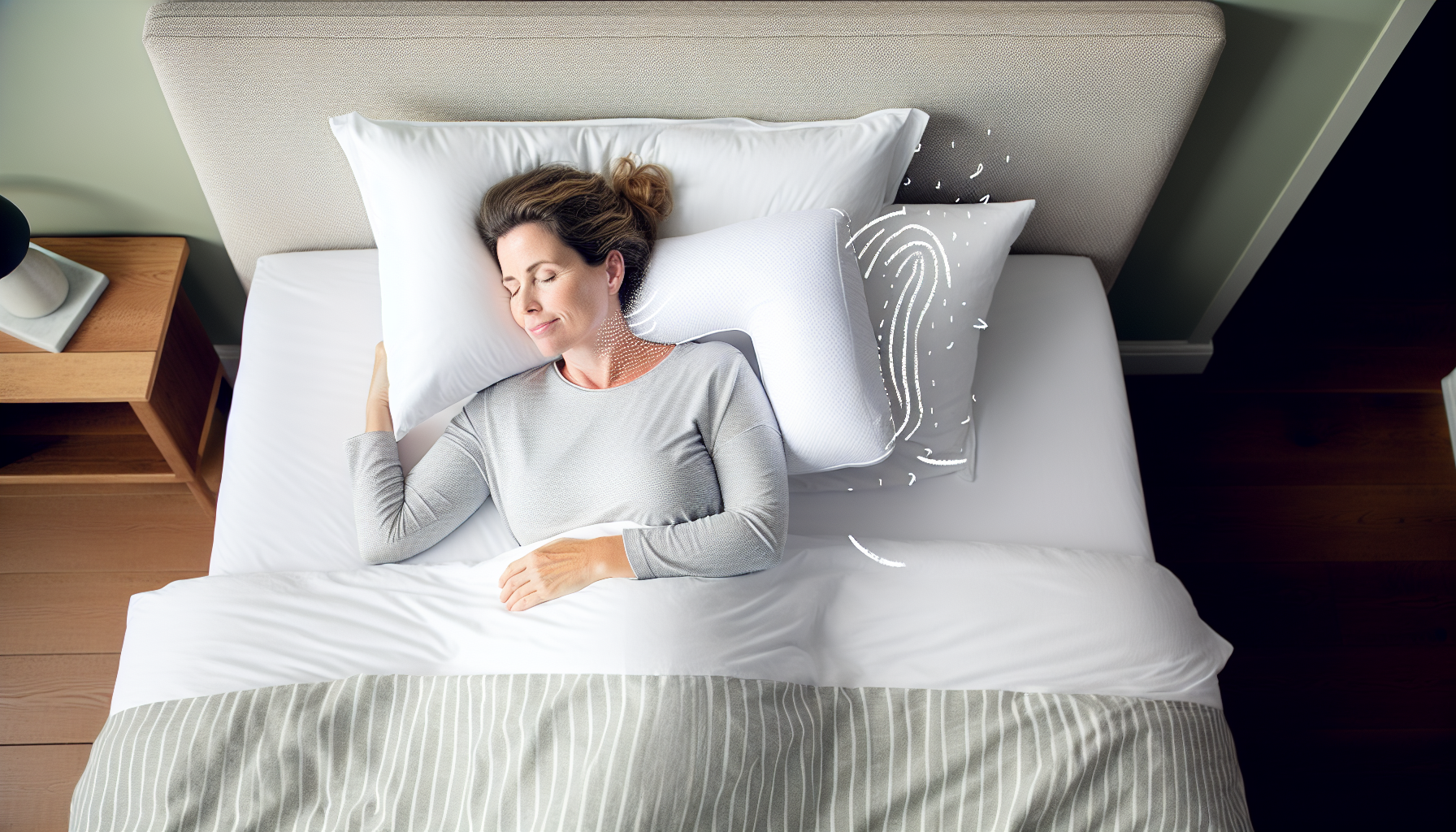 Side sleeping position